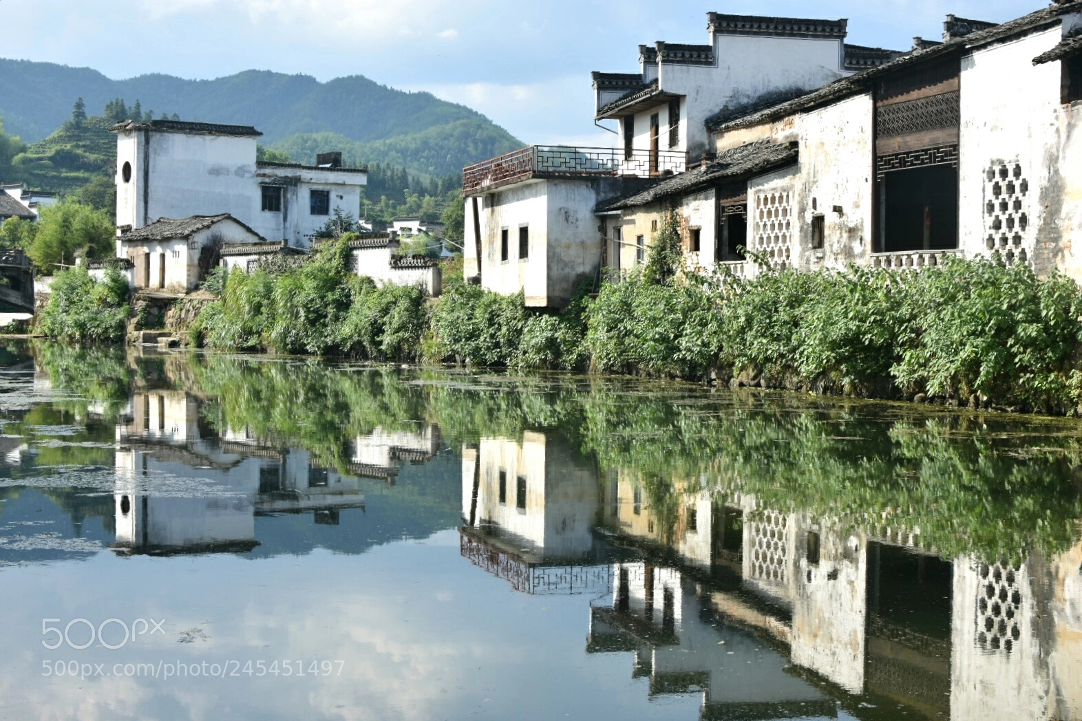 Nikon D7200 sample photo. Waterside village photography