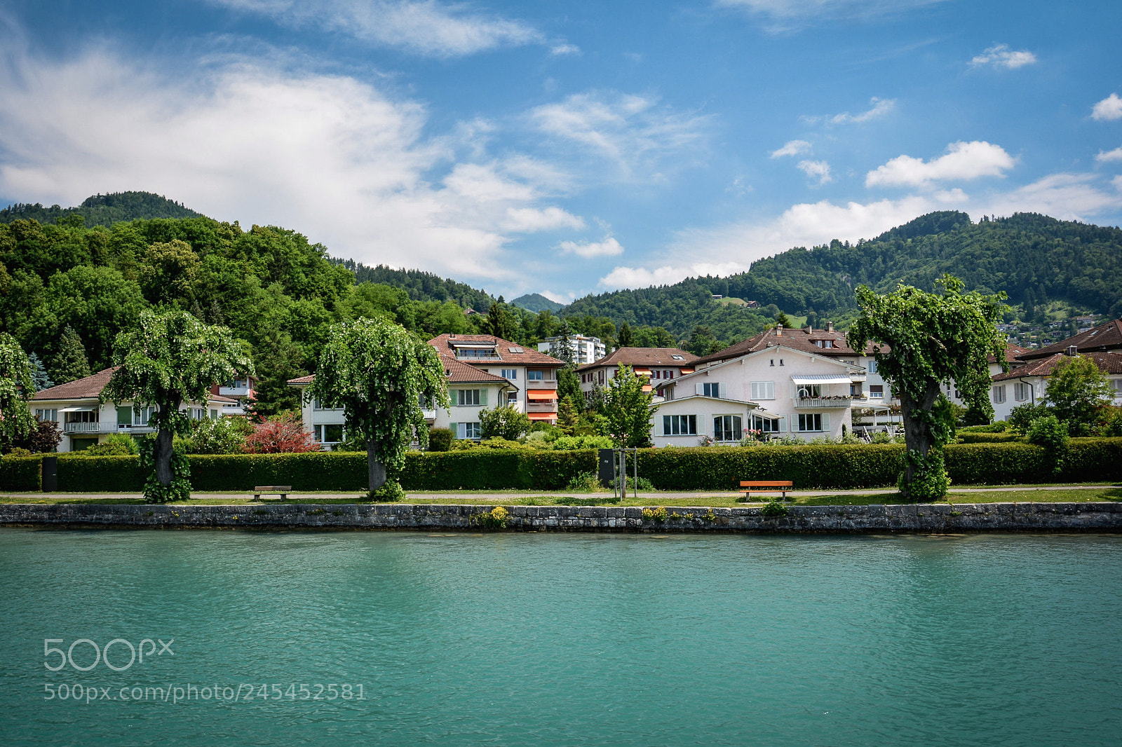 Nikon D7100 sample photo. Lake thun photography