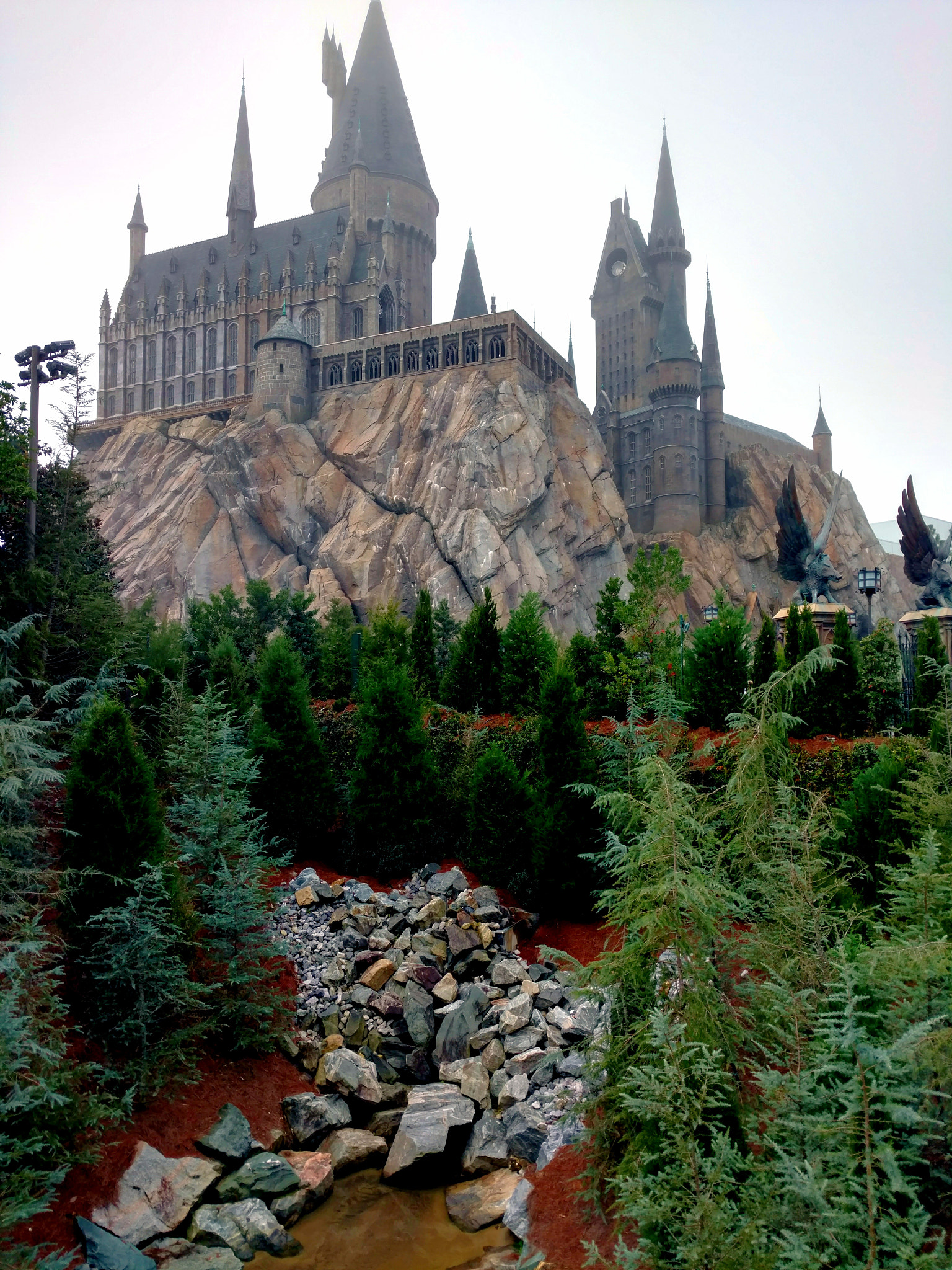 Motorola Moto X Pure Edition sample photo. Foggy castle in orlando photography
