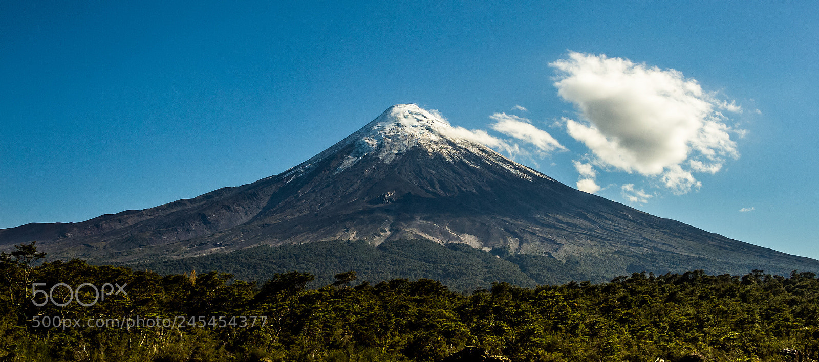 Canon EOS 600D (Rebel EOS T3i / EOS Kiss X5) sample photo. Volcán osorno photography