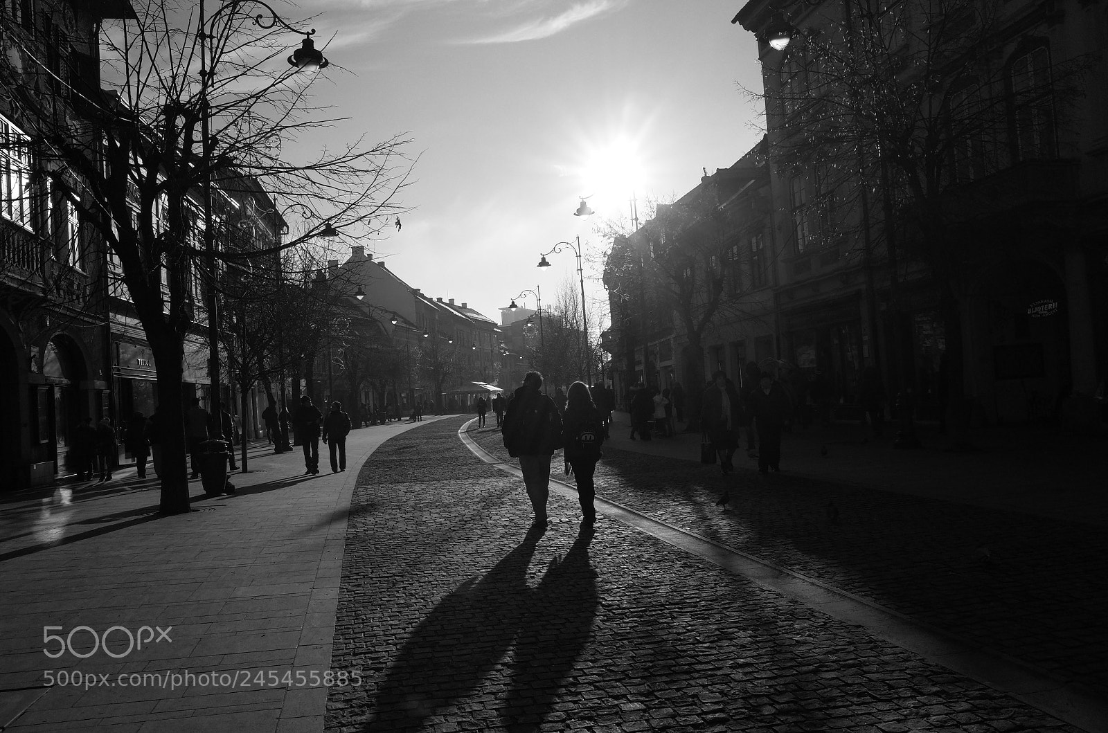 Ricoh GR II sample photo. Sibiu streets photography