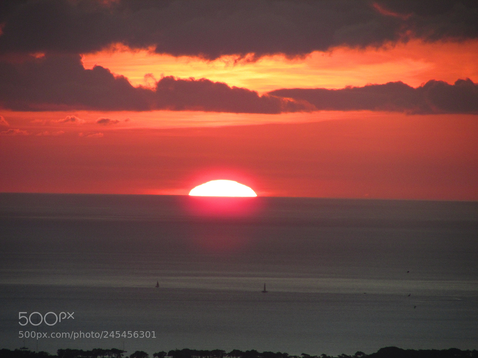 Canon PowerShot SX400 IS sample photo. Sun sinking photography