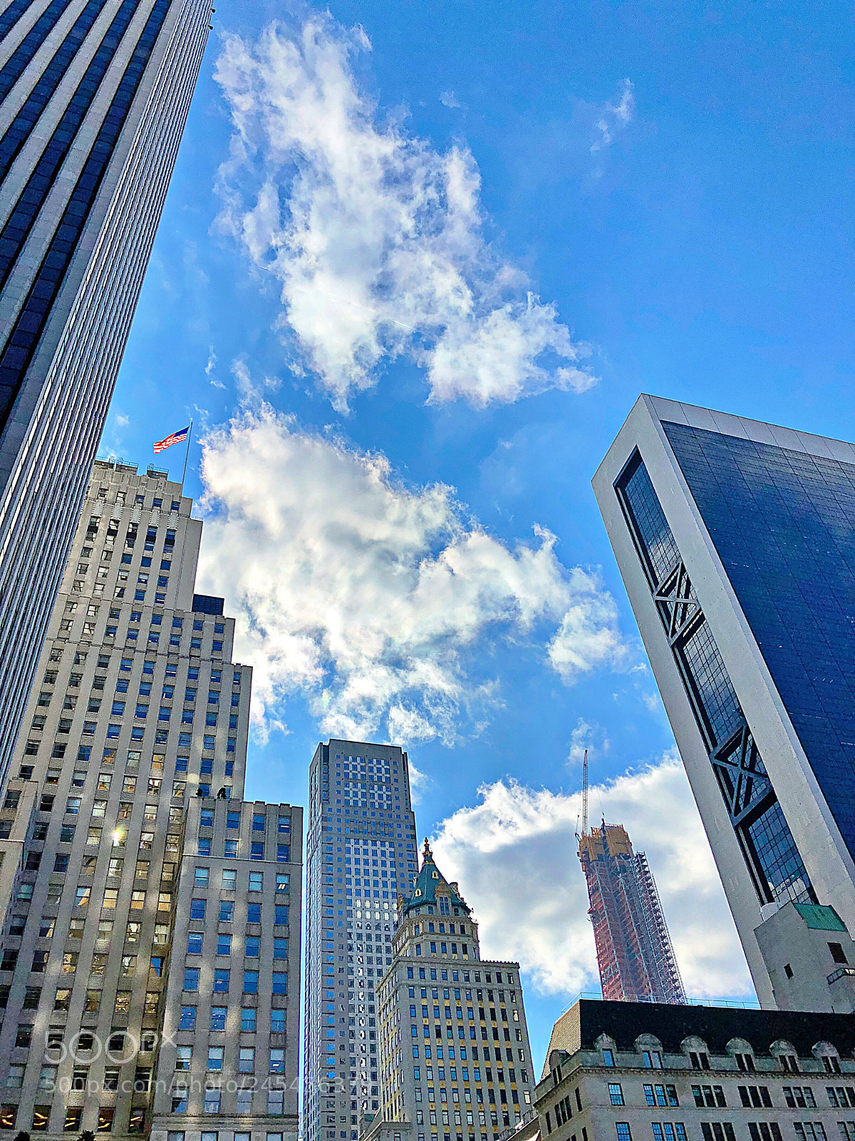 Apple iPhone X sample photo. Sky view, nyc photography
