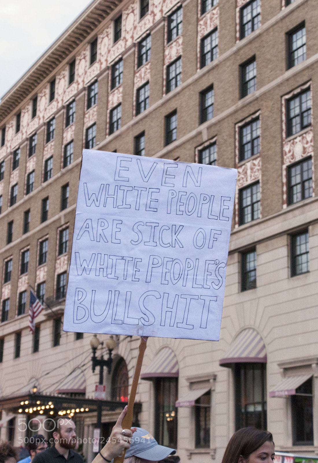 Nikon D90 sample photo. Rally against police brutality photography
