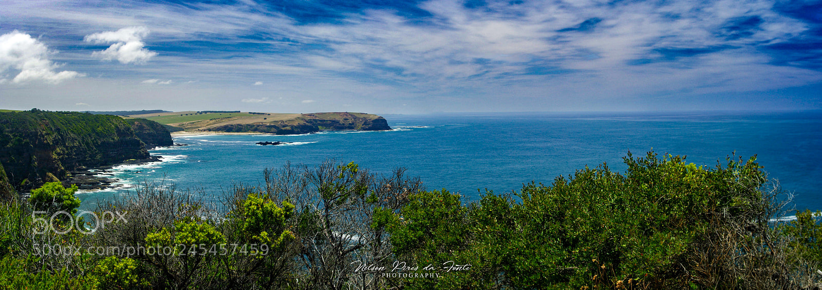 Pentax K20D sample photo. Endless blue photography