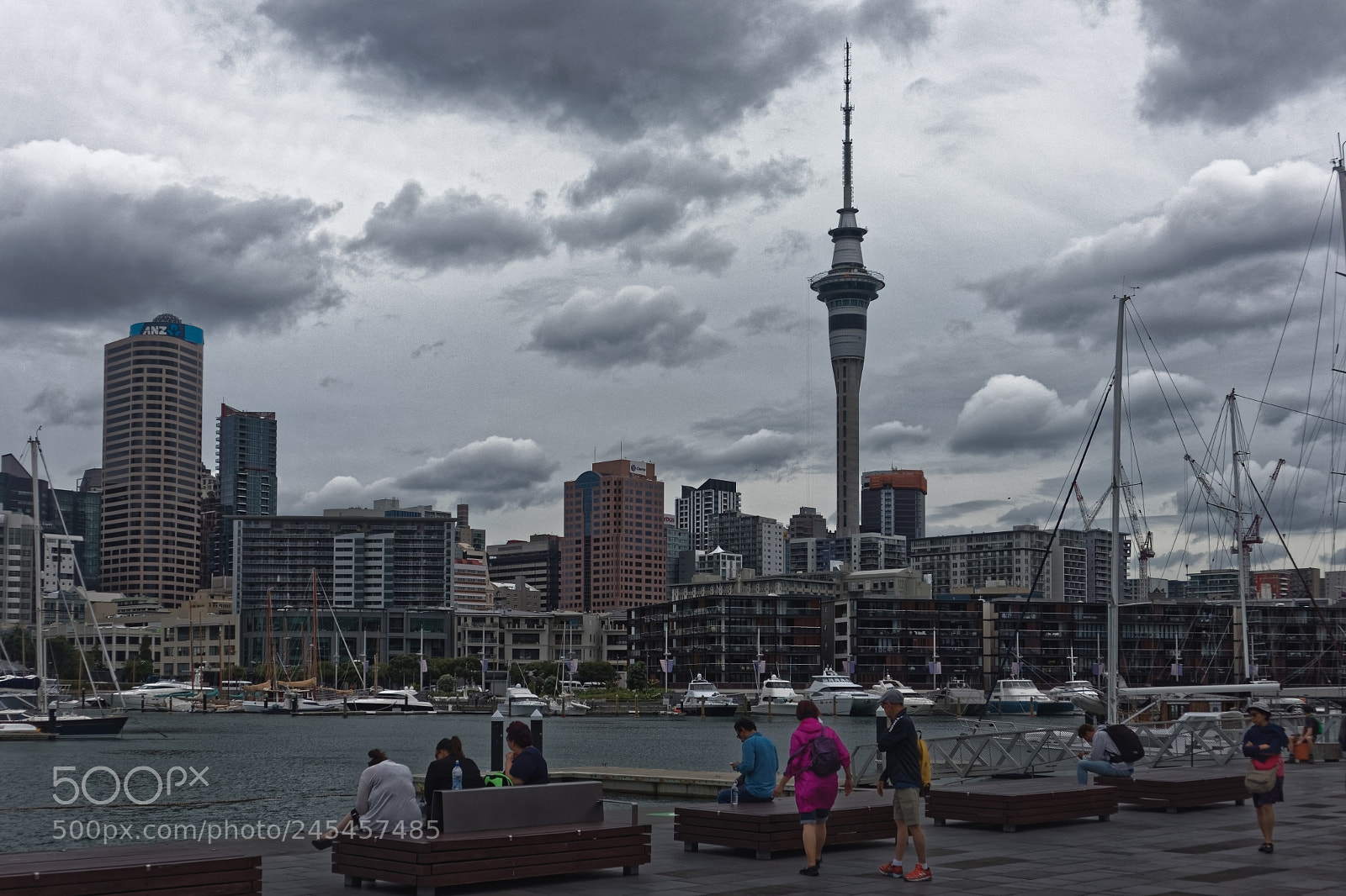 Canon EOS M5 sample photo. Auckland marina photography
