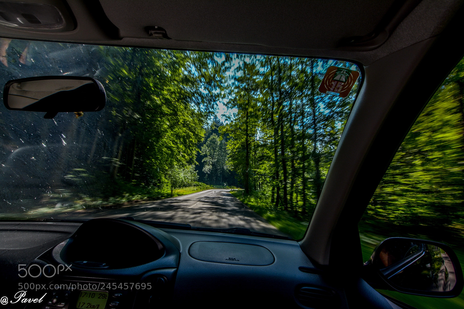 Nikon D5200 sample photo. View when moving photography