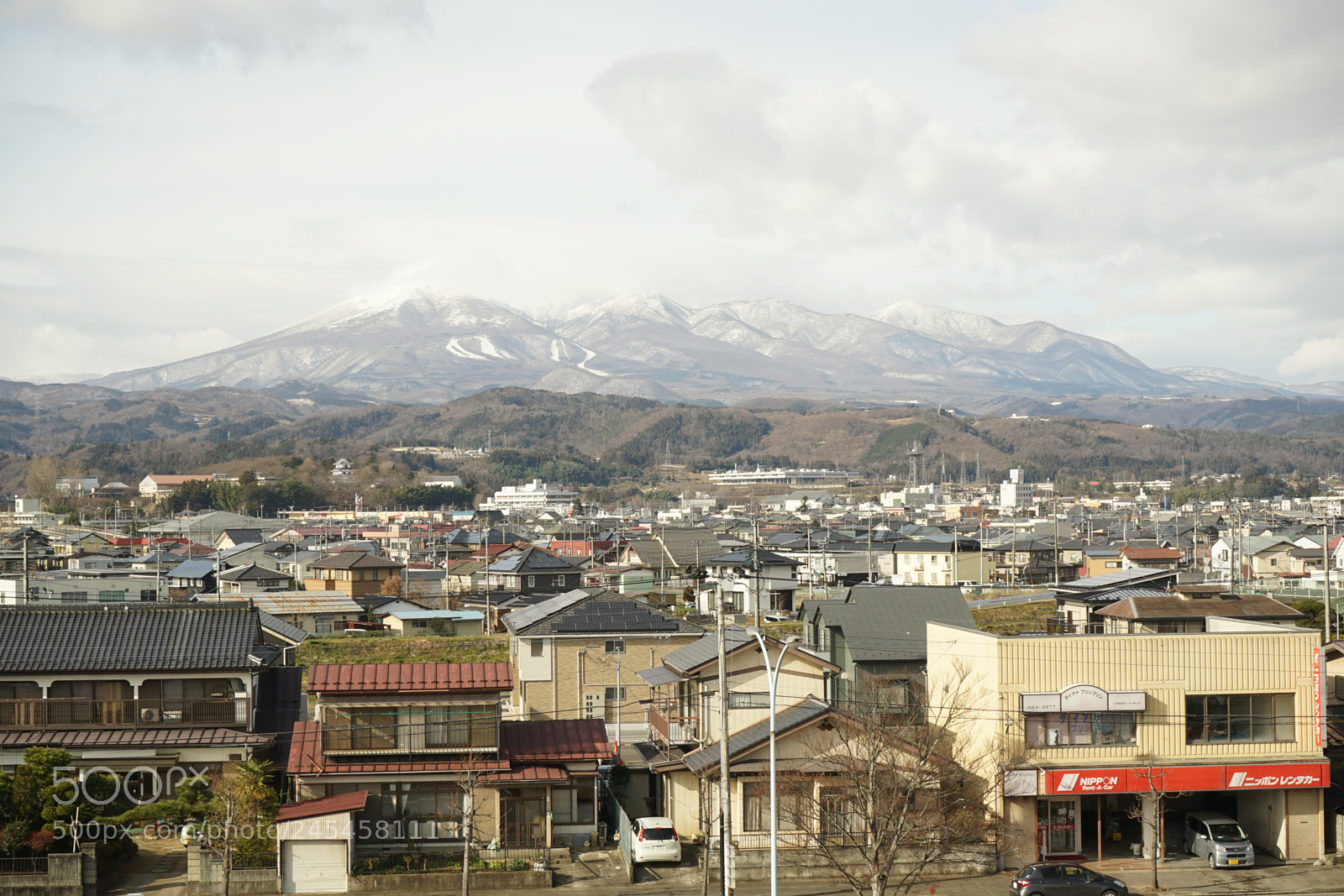 Sony a7 II sample photo. Japanese town view photography