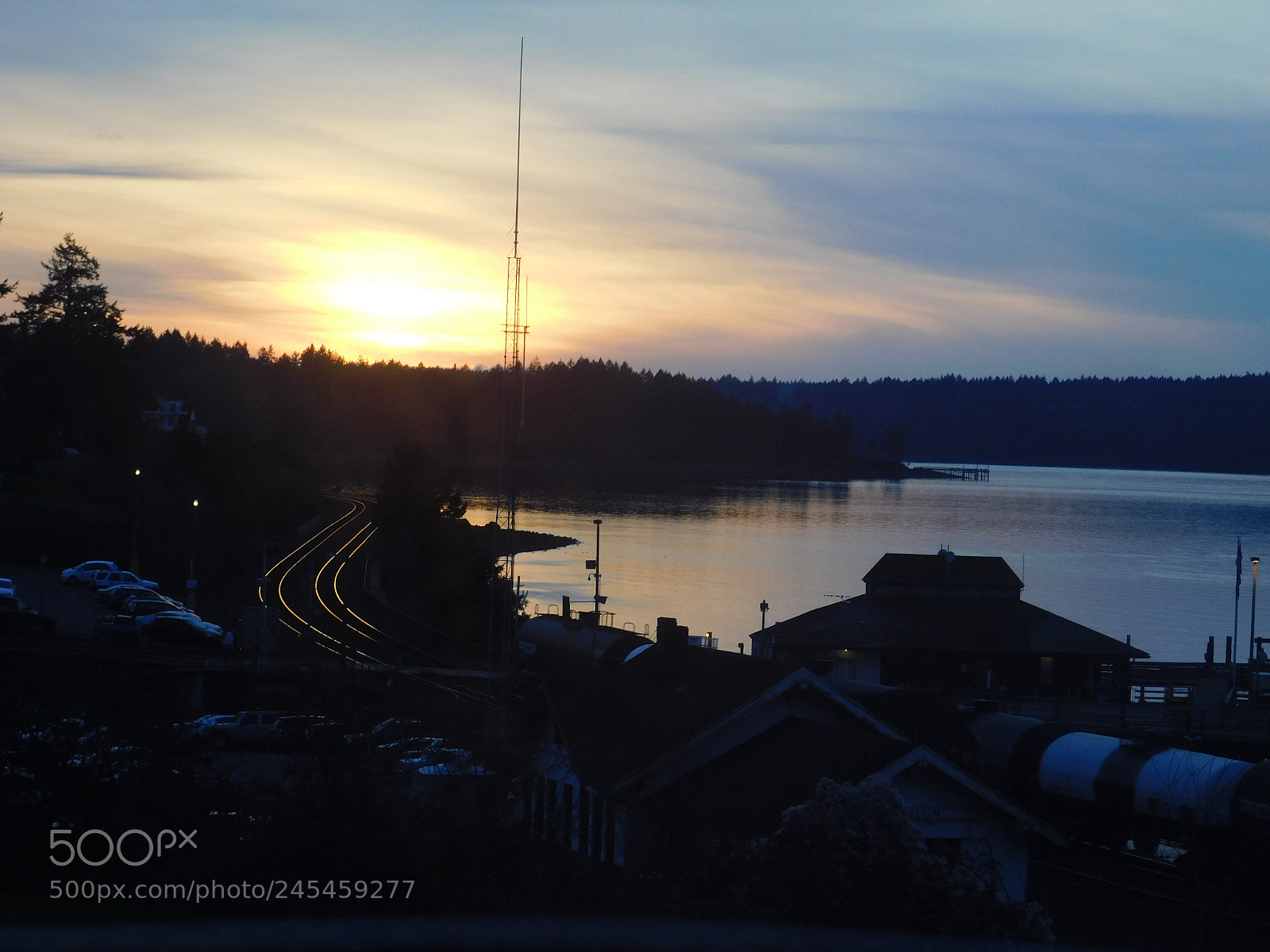 Nikon Coolpix B500 sample photo. Steilacoom wa sunset photography