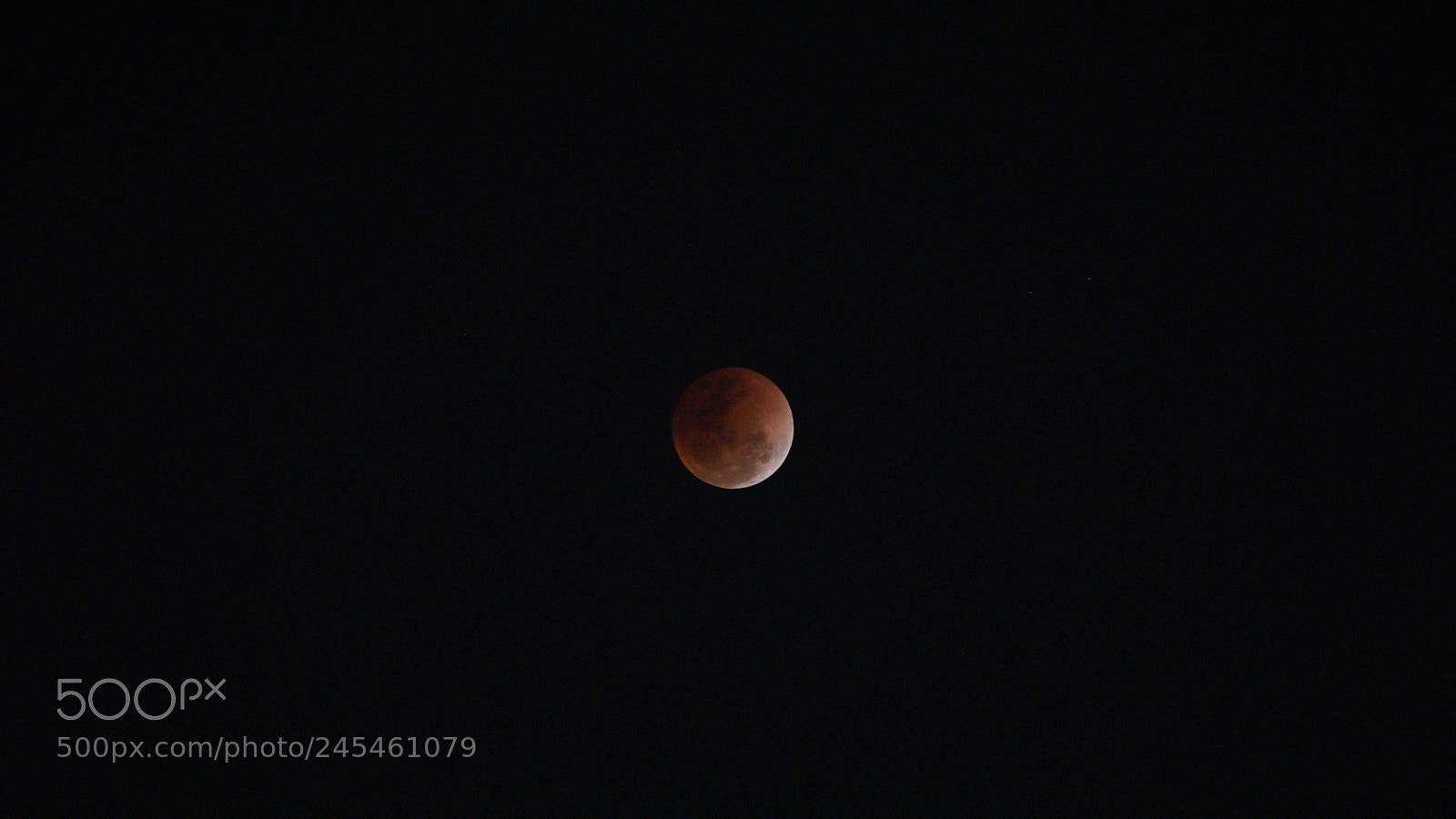 Sony E 55-210mm F4.5-6.3 OSS sample photo. Super moon photography