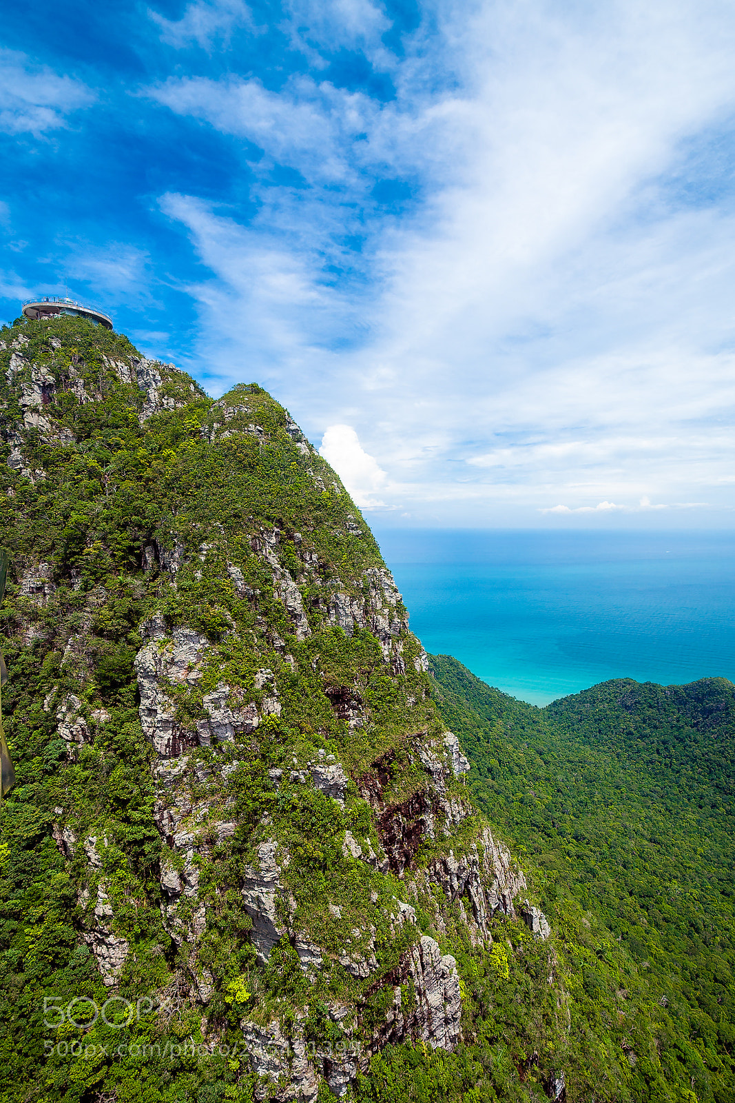 Nikon D5000 sample photo. Mount machinchang | langkawi island photography