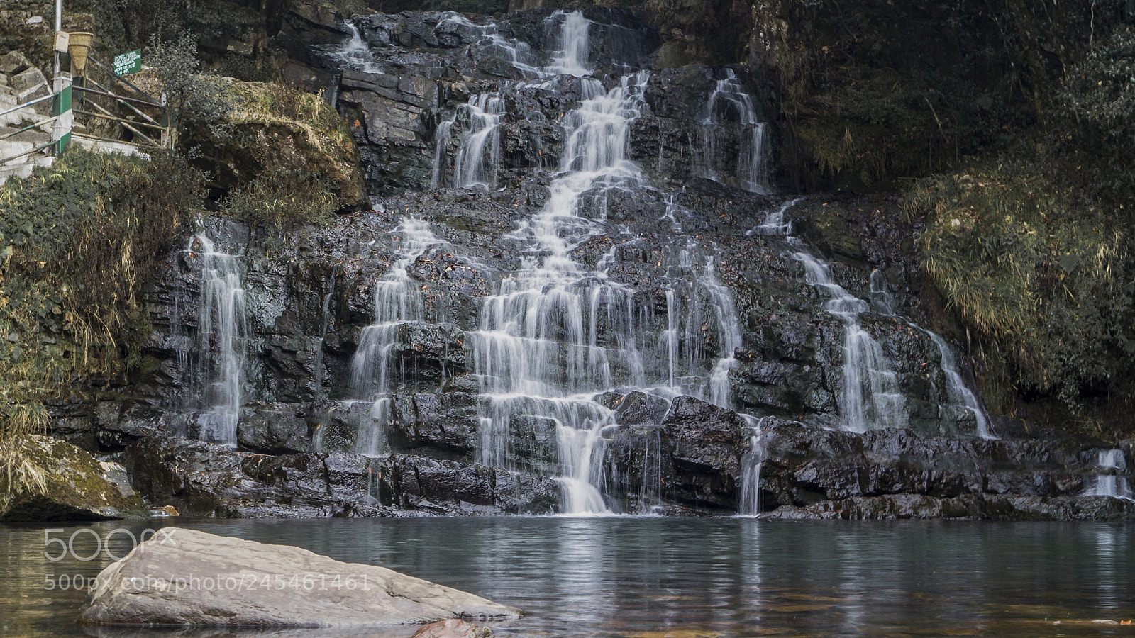 Sony SLT-A58 sample photo. || elephant falls || photography