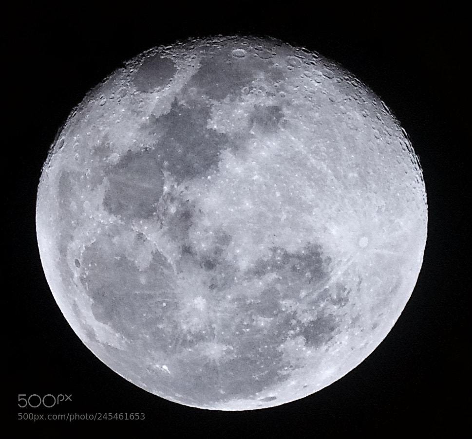 Sony a7 II sample photo. "luna llena" photography