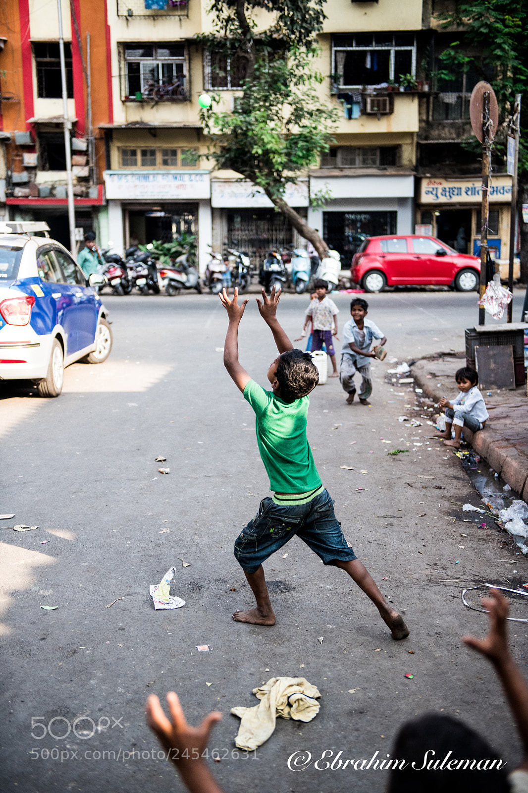 Nikon D850 sample photo. Street cricket photography
