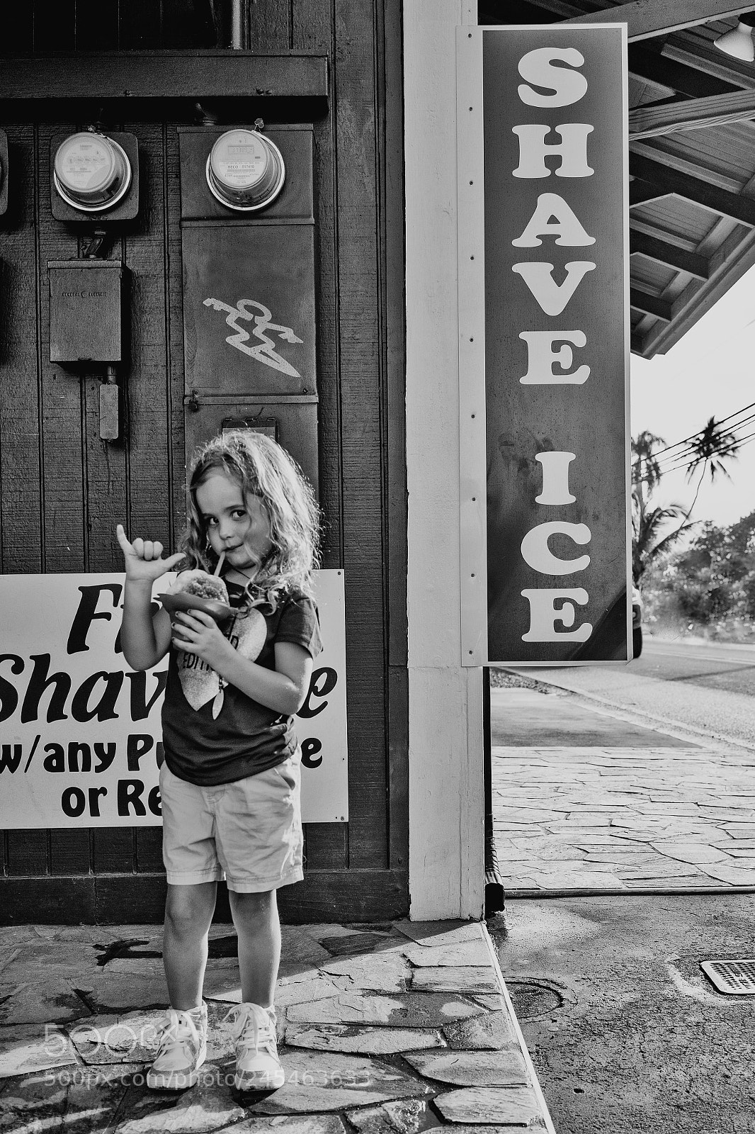 Sony a7 II sample photo. Shave ice photography