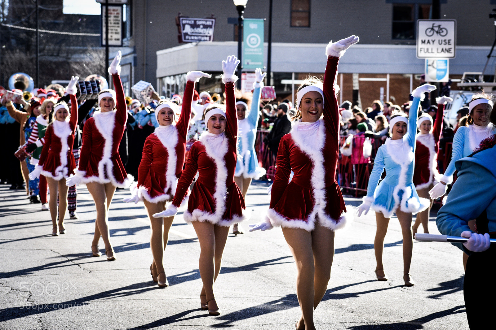Nikon D3400 sample photo. Christmas parade photography