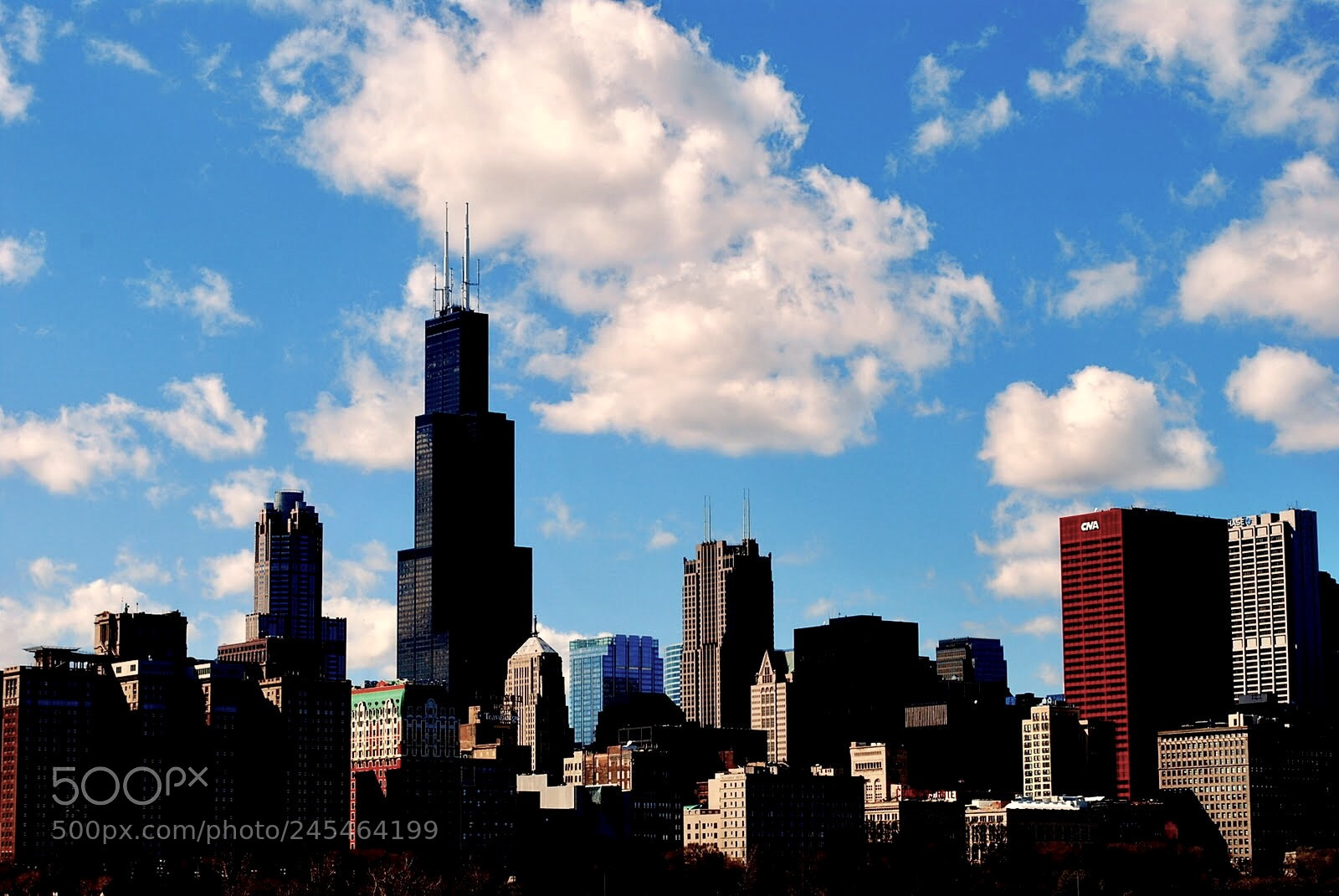 Nikon D60 sample photo. Gotham city photography