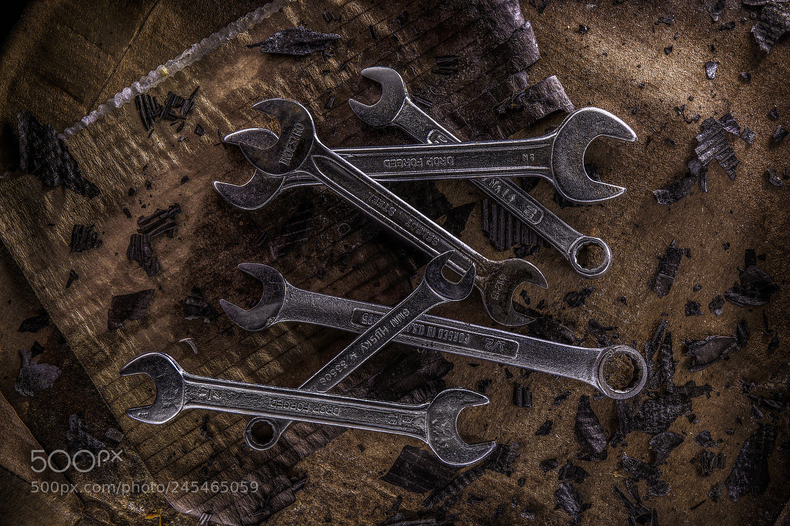 Nikon D7100 sample photo. Wrenches photography