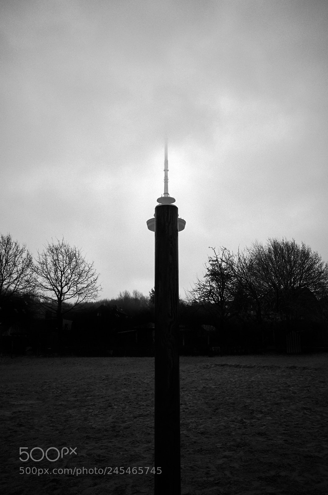 Ricoh GR II sample photo. Fernmeldeturm kiel i photography