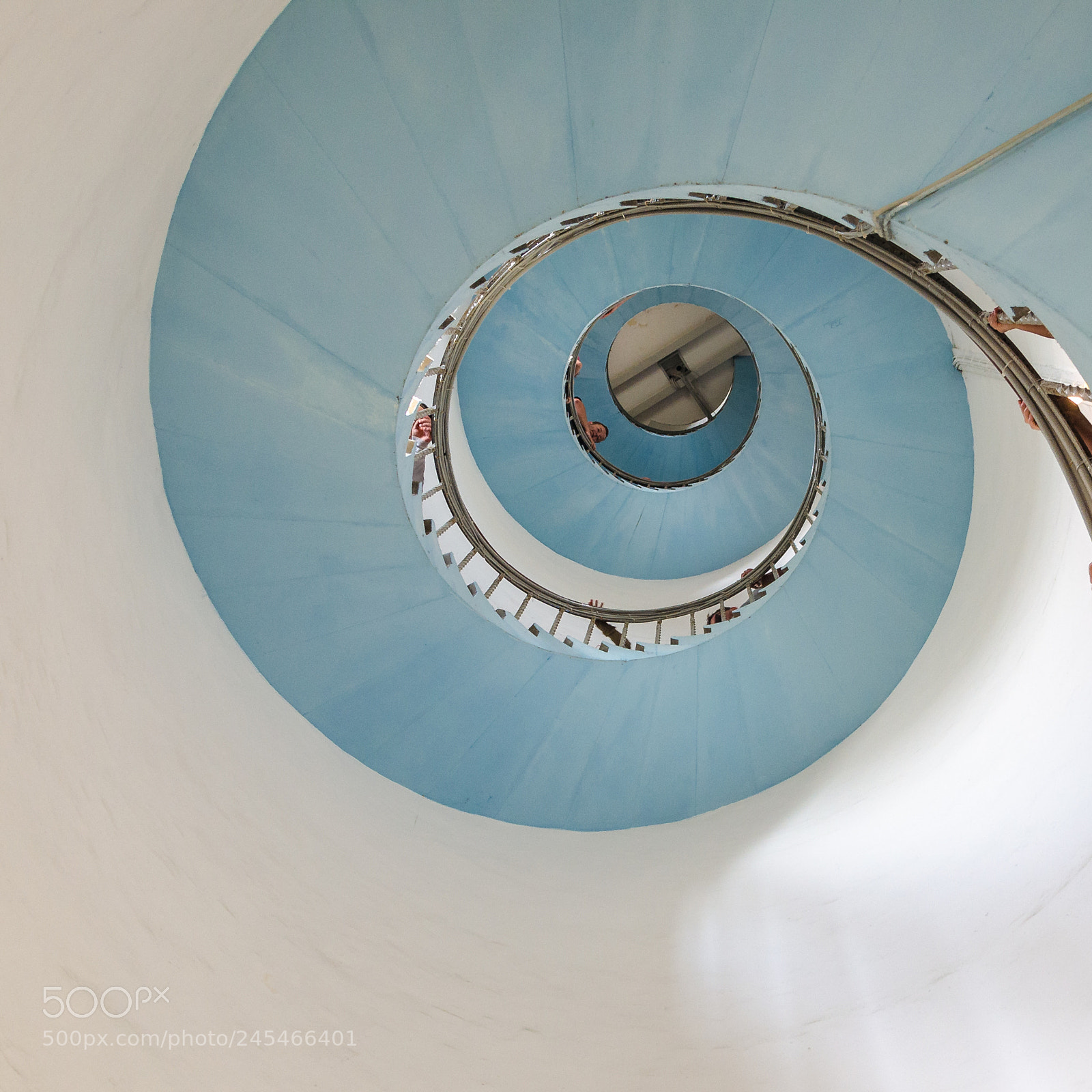 Nikon D5100 sample photo. Stairs in the lighthouse photography