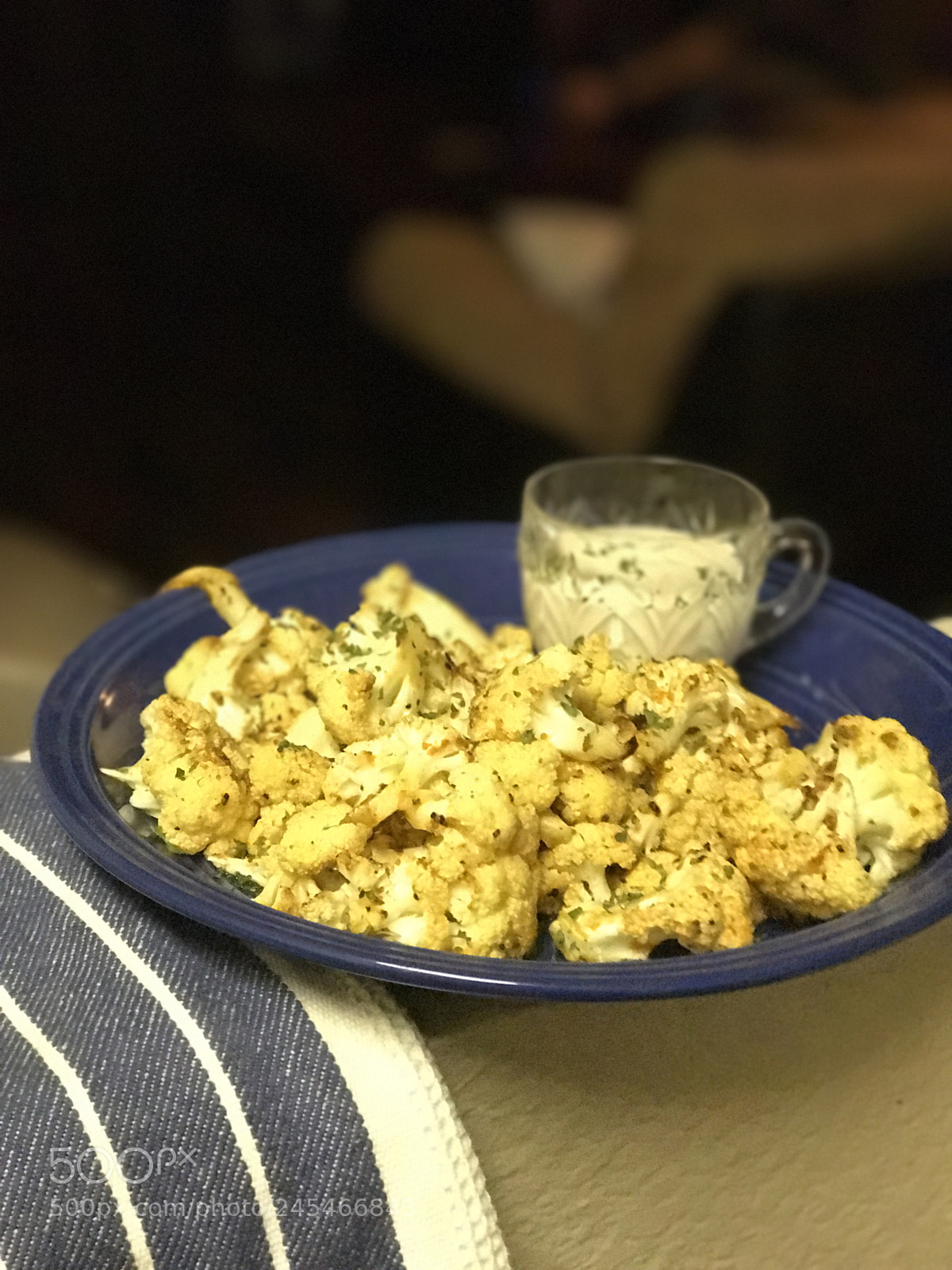 Apple iPhone 7 Plus sample photo. Spicy cauliflower wings with photography