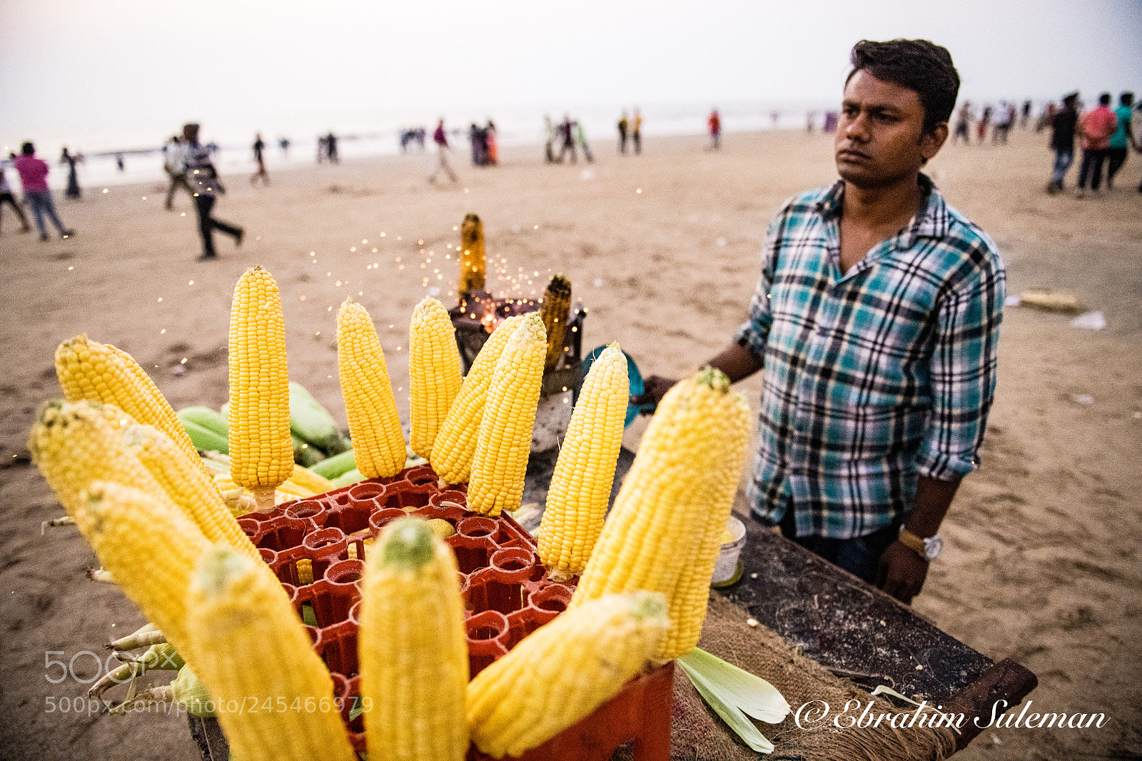 Nikon D850 sample photo. Fresh grilled corn photography