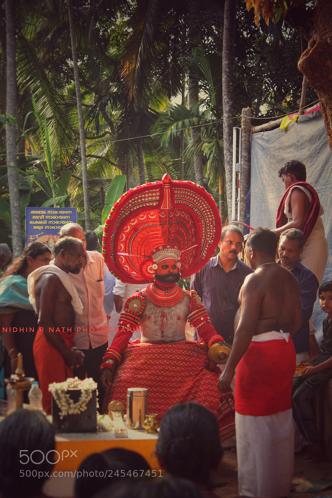 Canon EOS 700D (EOS Rebel T5i / EOS Kiss X7i) sample photo. Theyyam photography