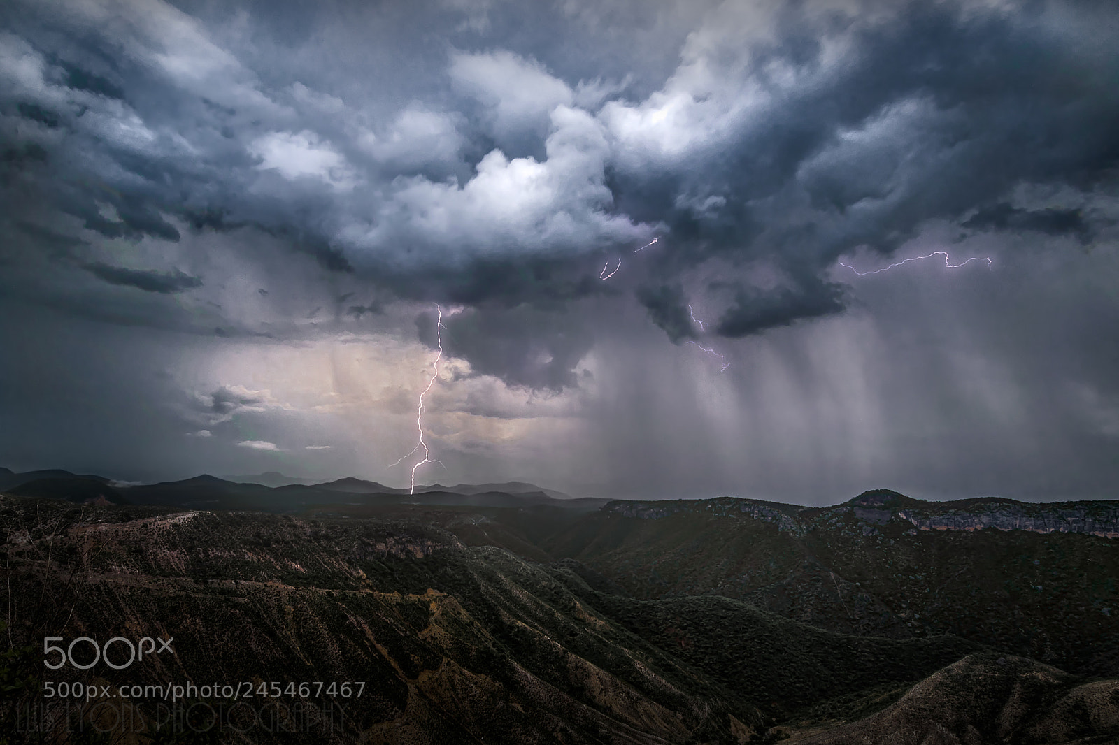 Nikon D5100 sample photo. Storm at sierra mixteca photography