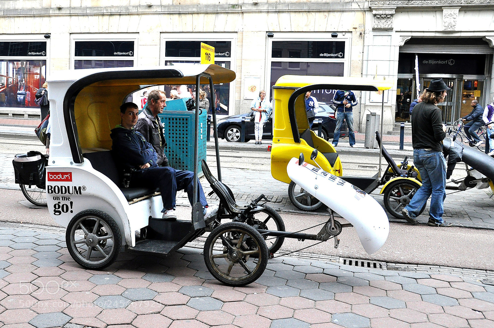Nikon D90 sample photo. Trishaw photography