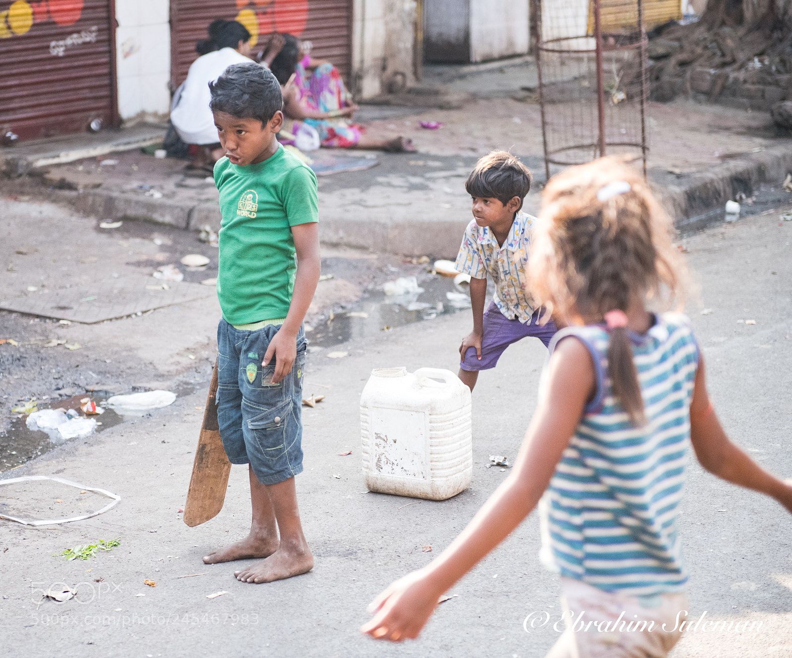 Nikon D850 sample photo. Street cricket photography