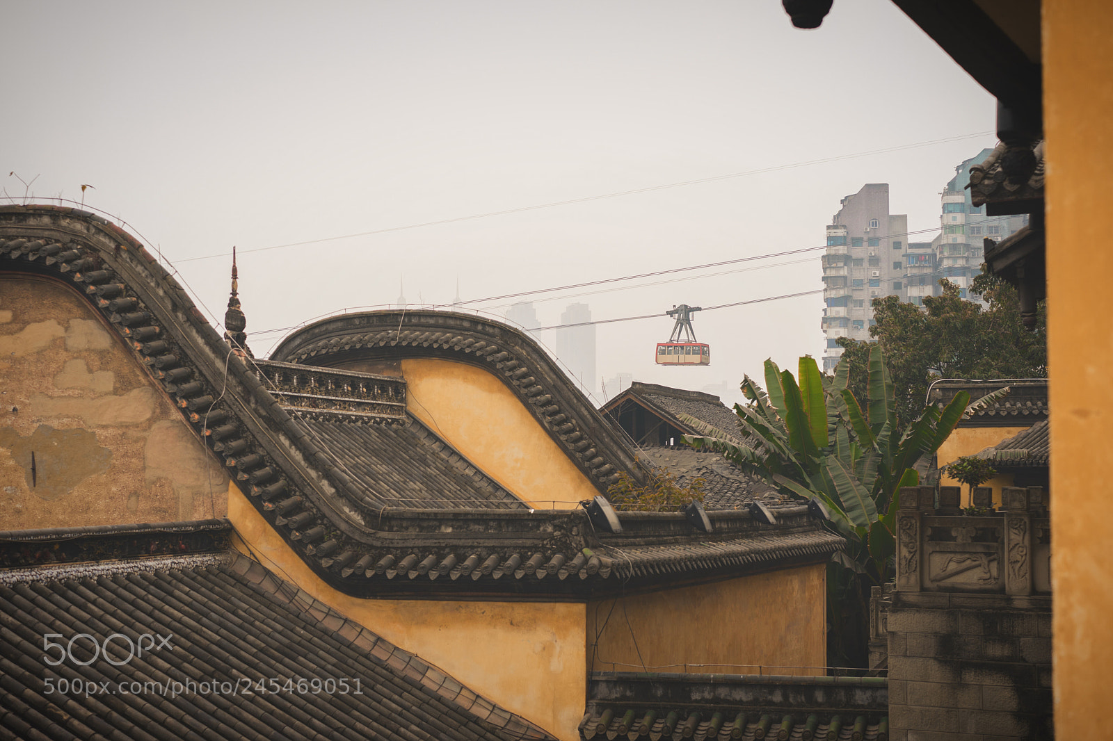 Sony a7 II sample photo. 过江索道 photography