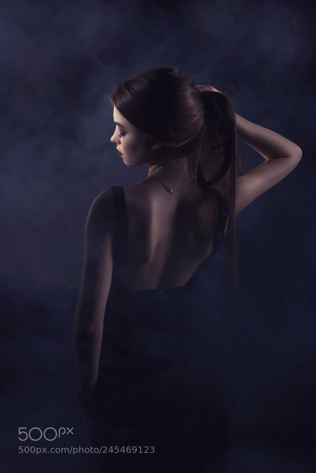 Nikon D800 sample photo. Slim girl in dress photography