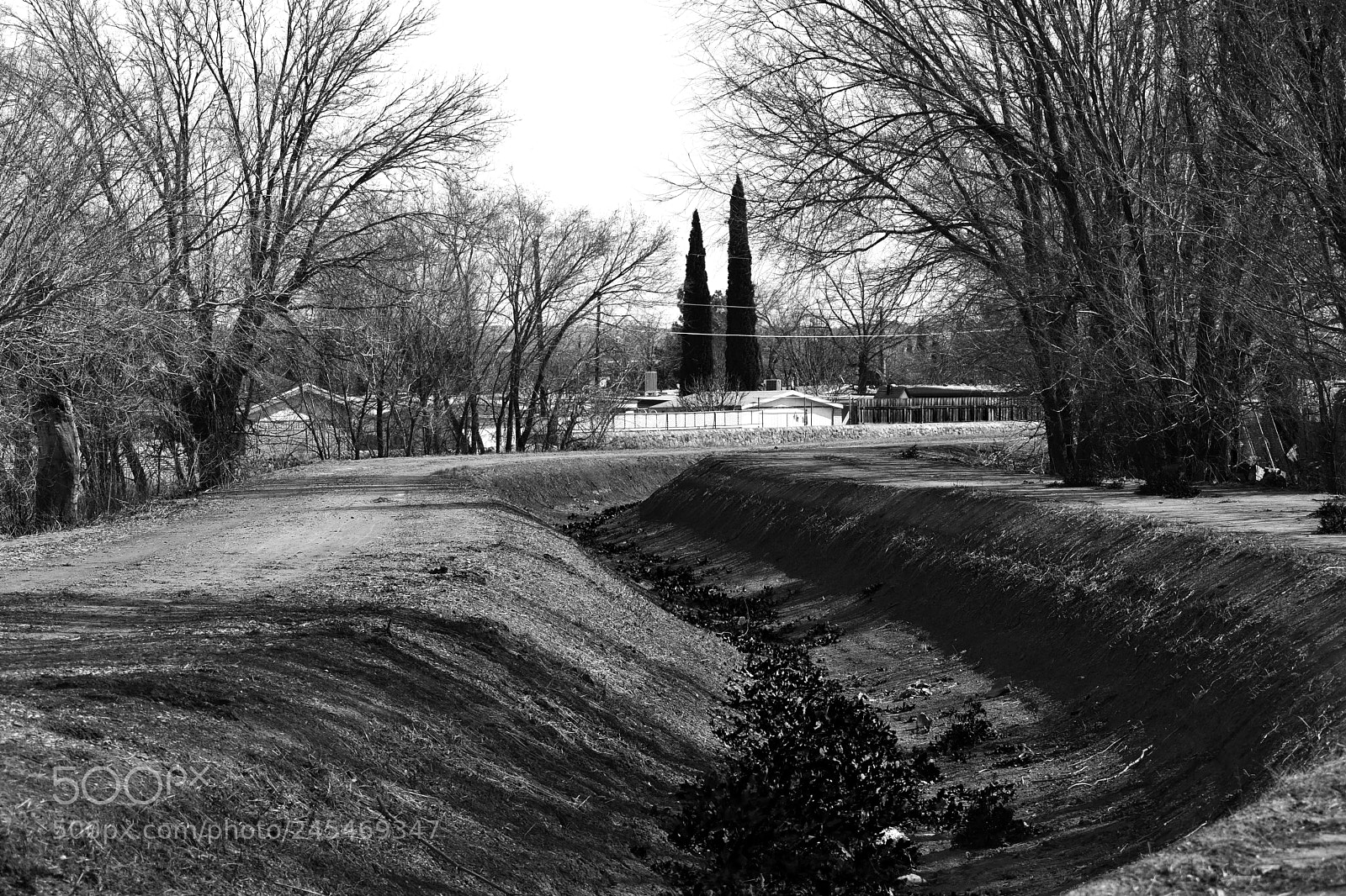 Nikon D5600 sample photo. Empty canal photography