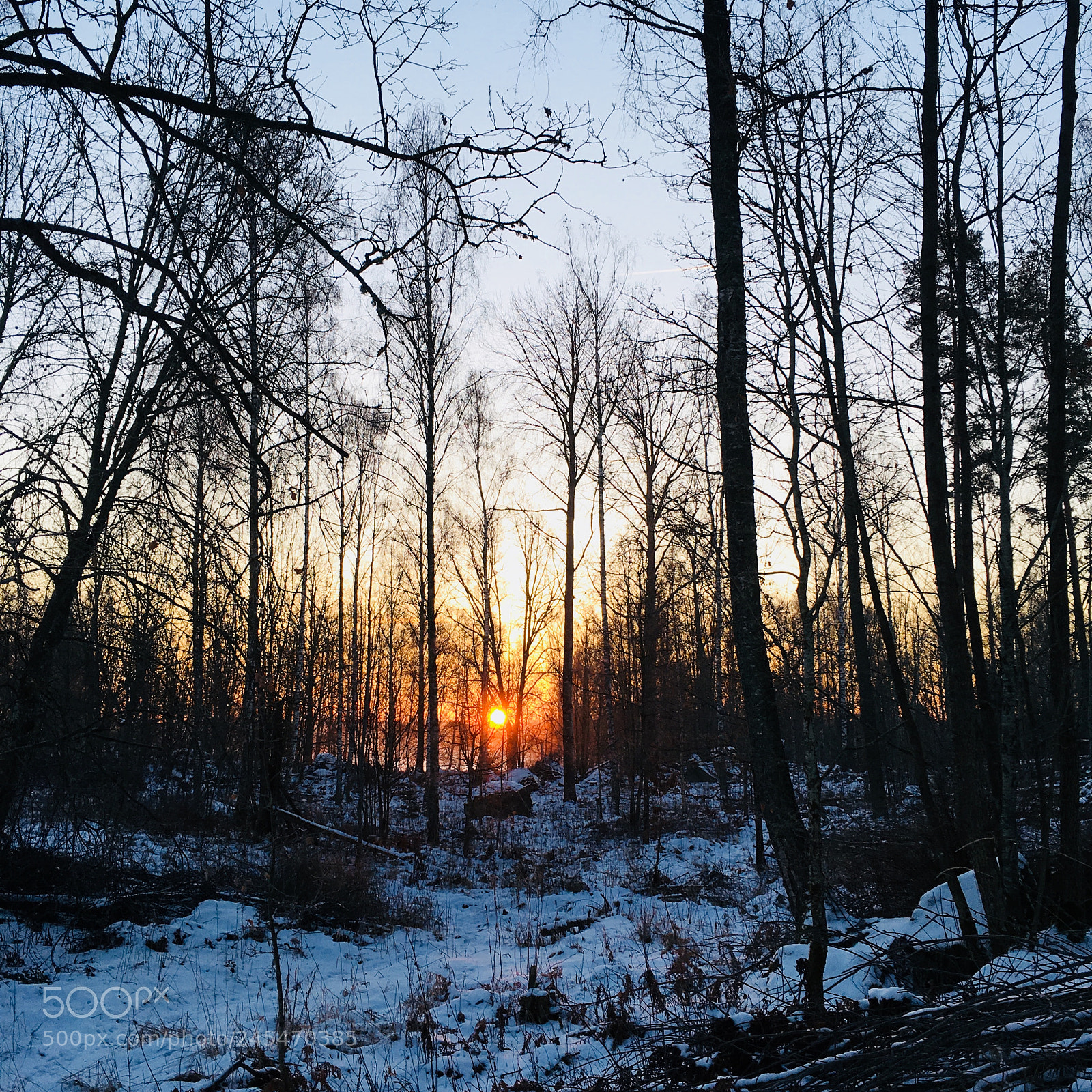 Apple iPhone 6s sample photo. Orange sunset photography
