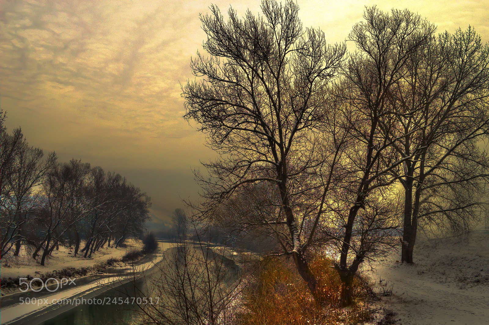 Nikon D3200 sample photo. Winter nostalgia photography