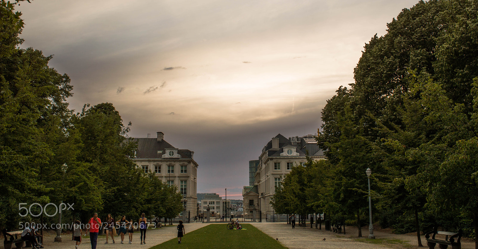 Nikon D3200 sample photo. Royal park by sunset photography