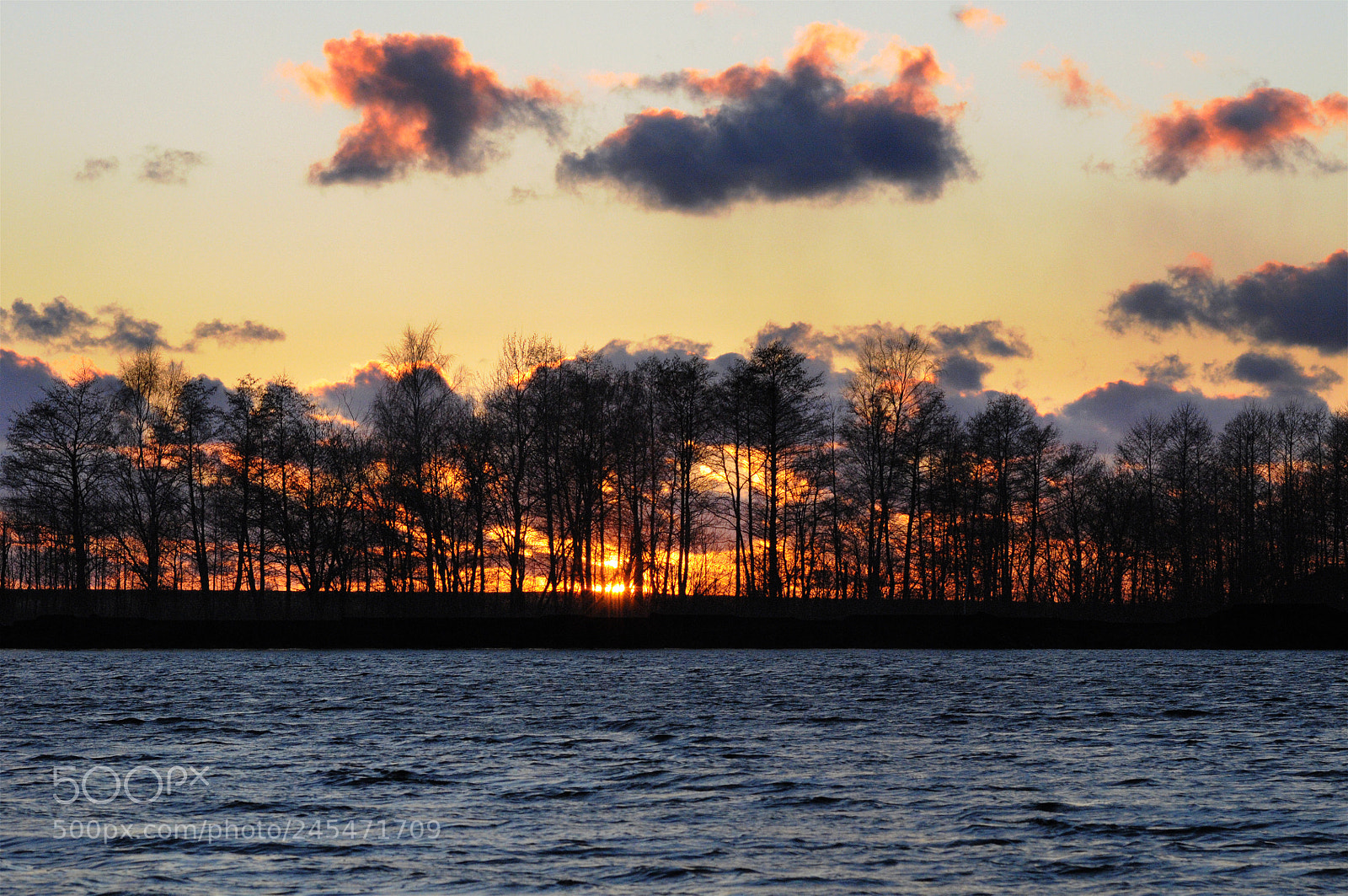 Nikon D300 sample photo. Colorful sunset on the photography