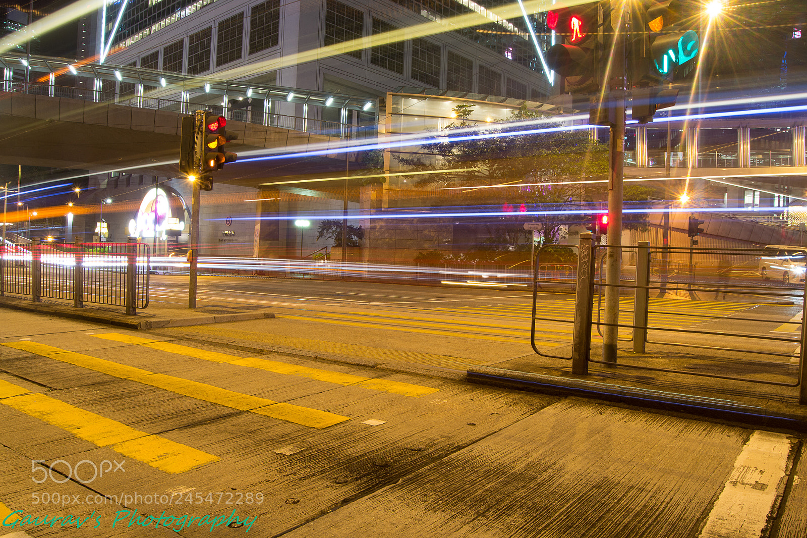 Nikon D3100 sample photo. Trail lights photography