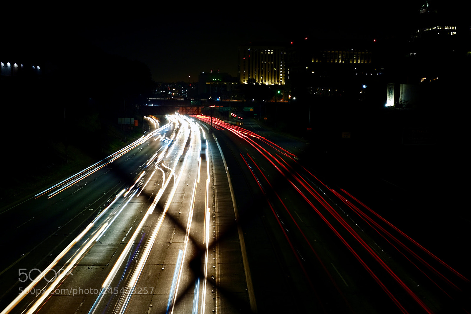 Fujifilm X100T sample photo. Freeway photography