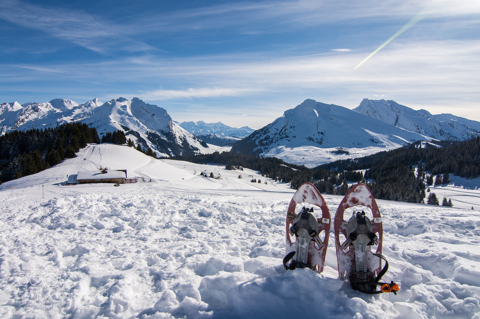 Nikon D7100 sample photo. Snowy alps photography