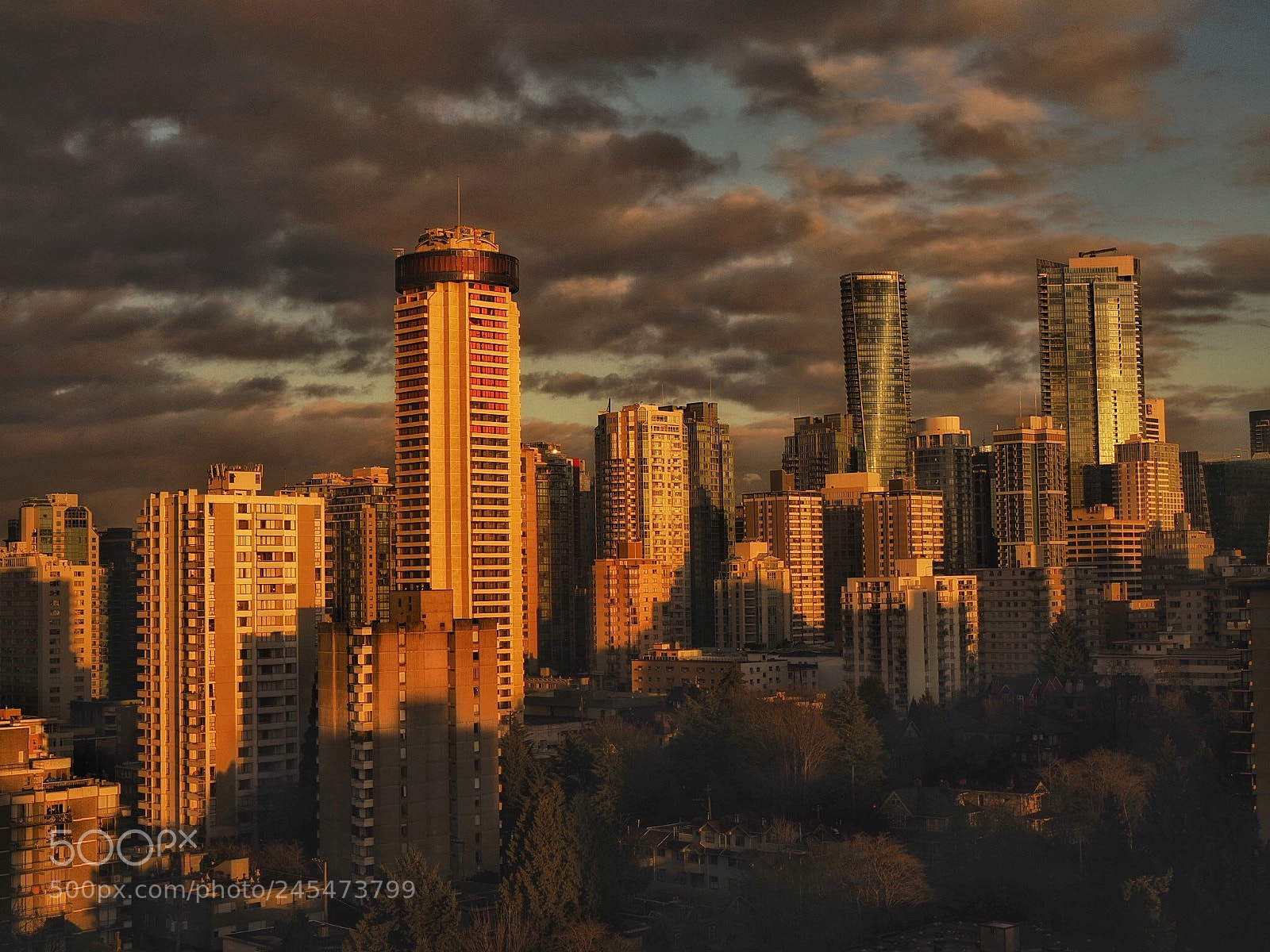 Olympus OM-D E-M5 II sample photo. Golden skyline photography