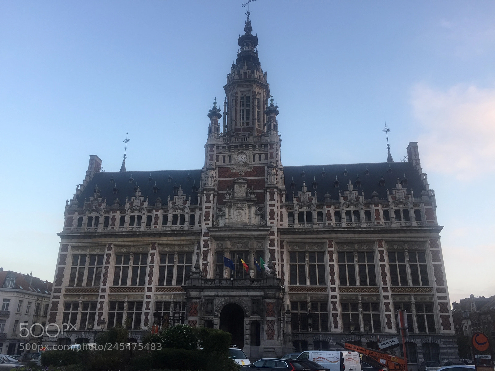 Apple iPhone 6 Plus sample photo. Scharbeek town hall, brussels photography