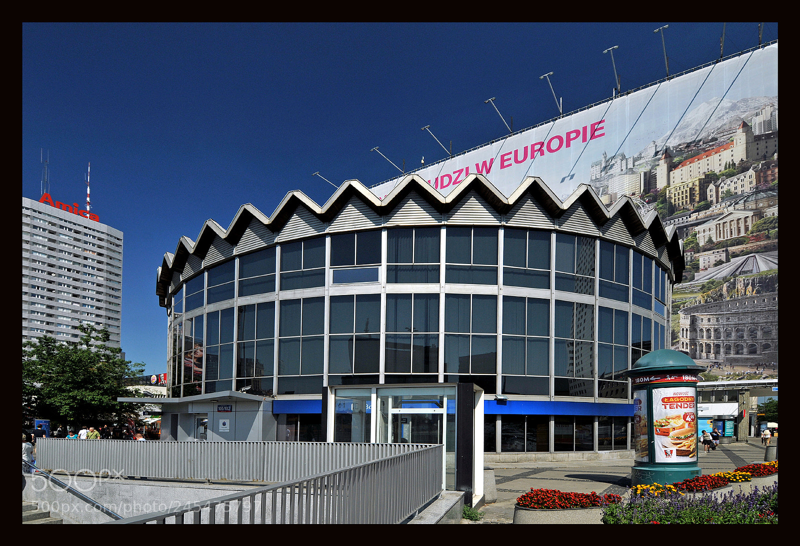 Nikon D300 sample photo. Pko bank in warszawa photography