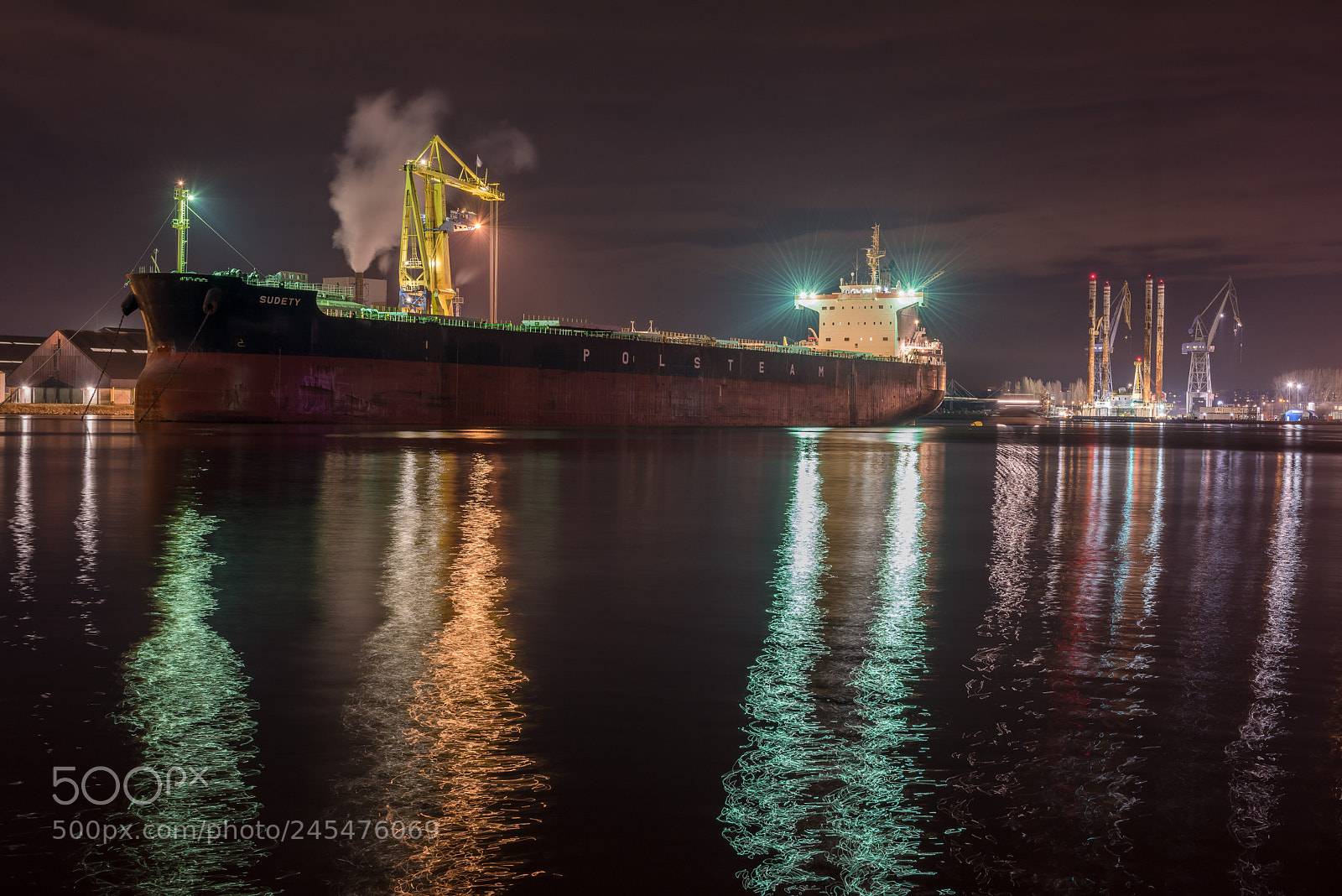 Nikon D810 sample photo. Working by night photography