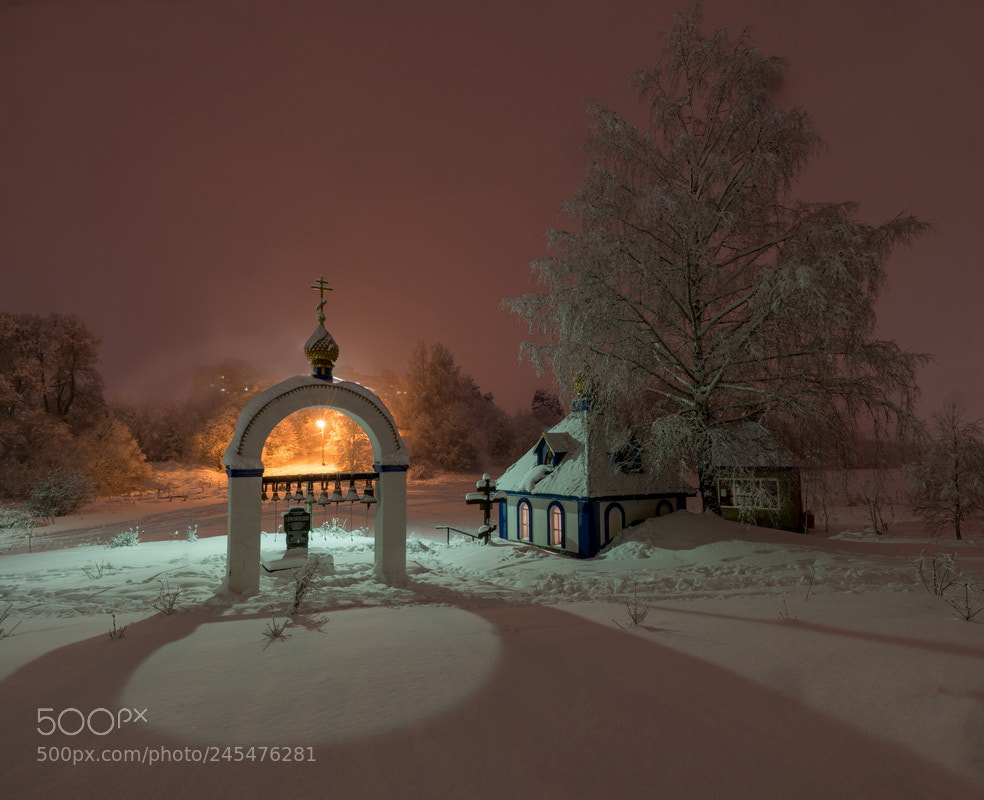 Sony a99 II sample photo. Chapel in the village photography