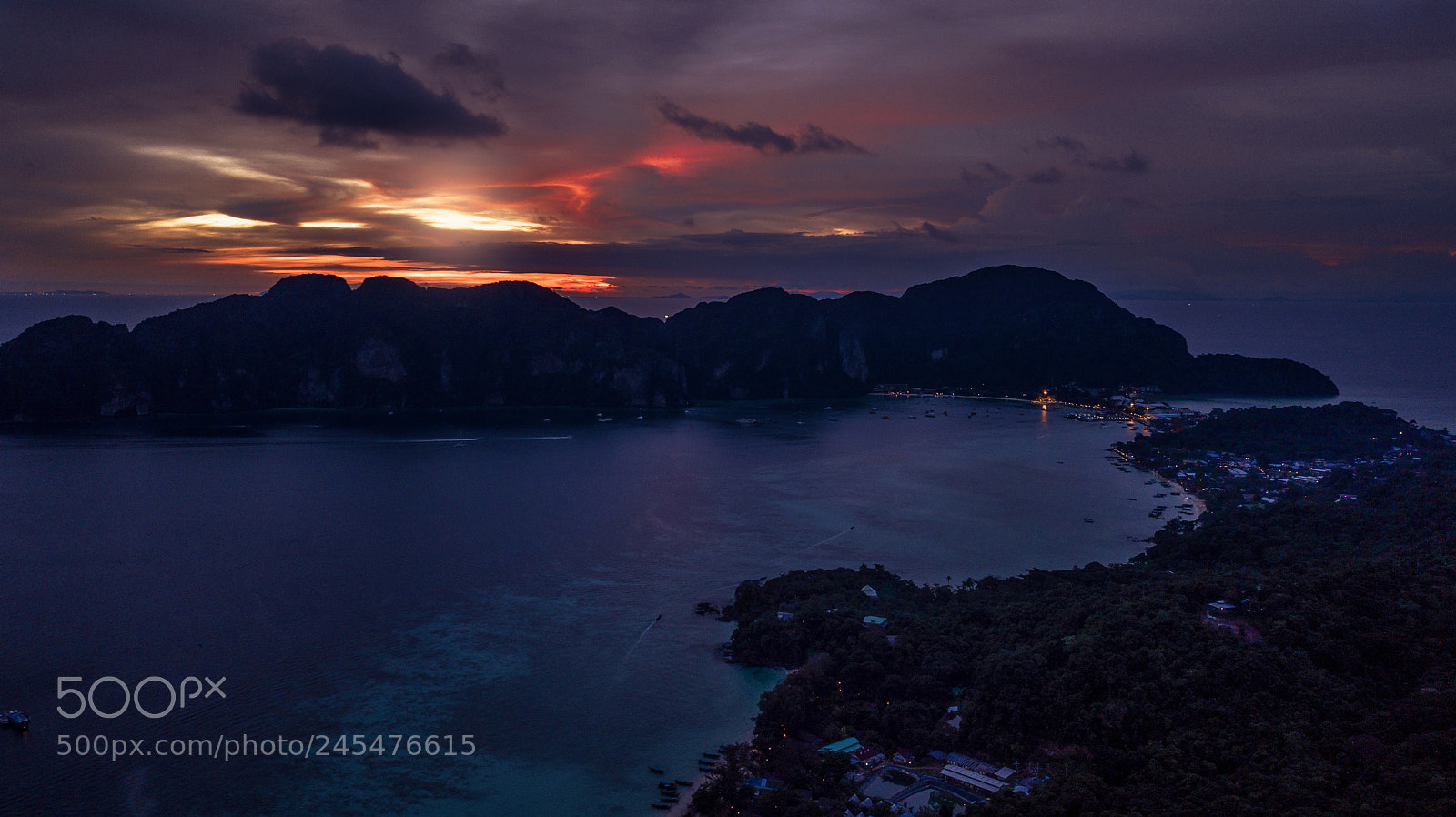 DJI FC220 sample photo. Phi phi don photography