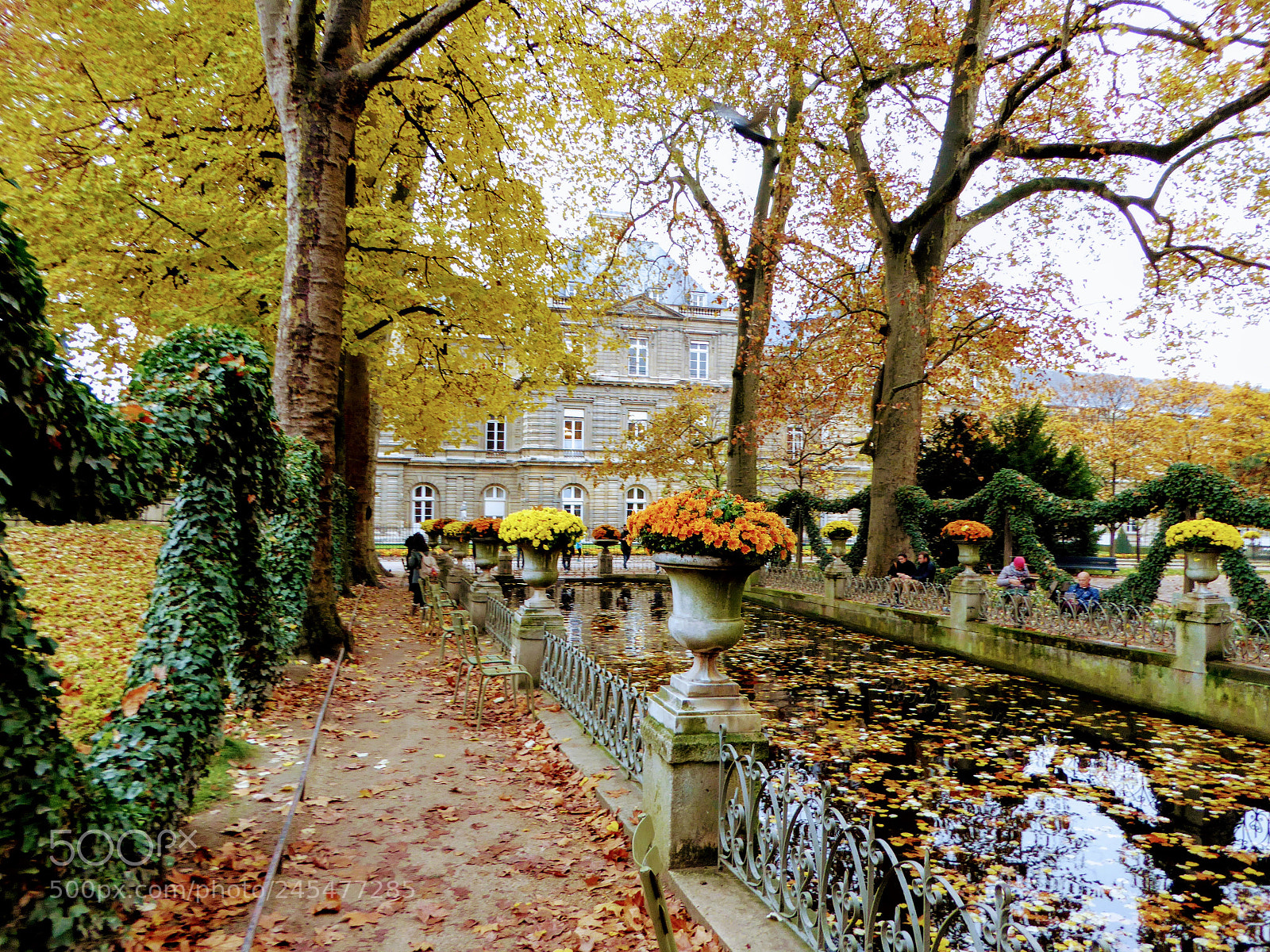 Panasonic Lumix DMC-ZS40 (Lumix DMC-TZ60) sample photo. Jardin du luxembourg, paris photography