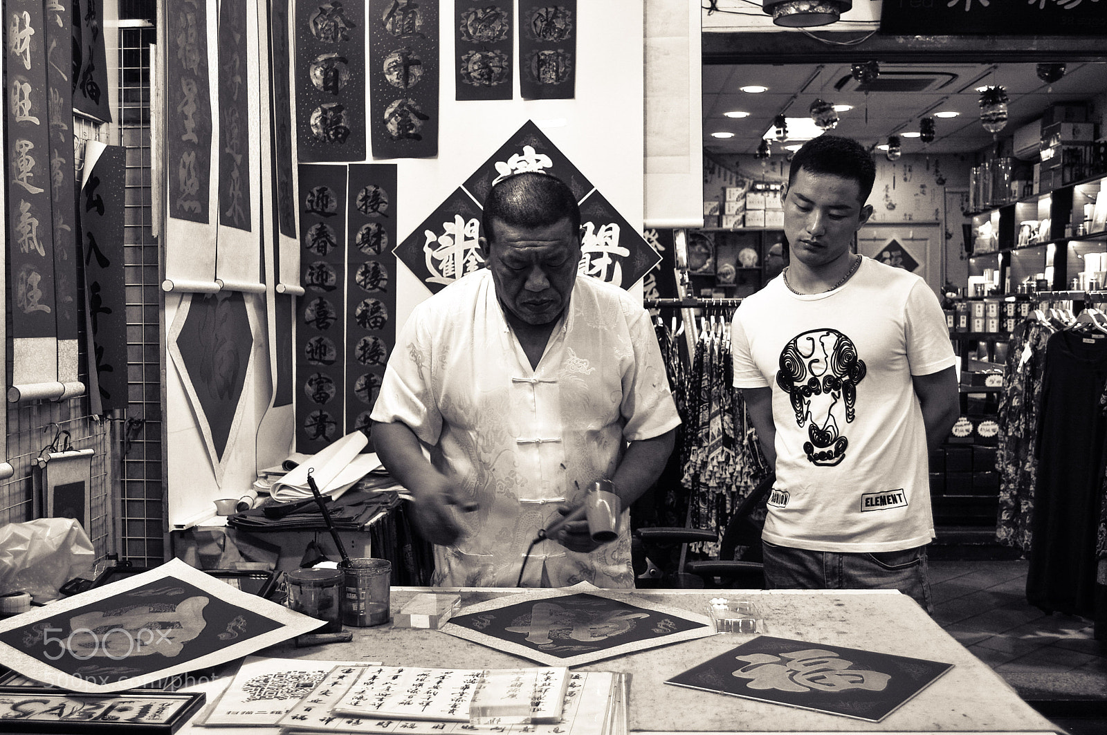 Nikon D90 sample photo. Chinatown streets photography