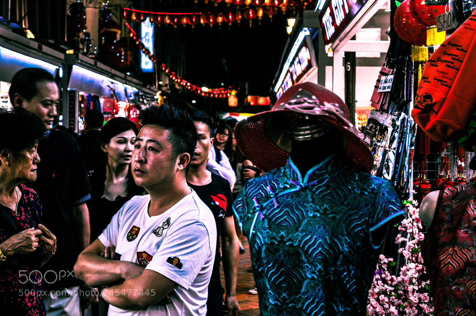 Nikon D90 sample photo. Chinatown streets photography