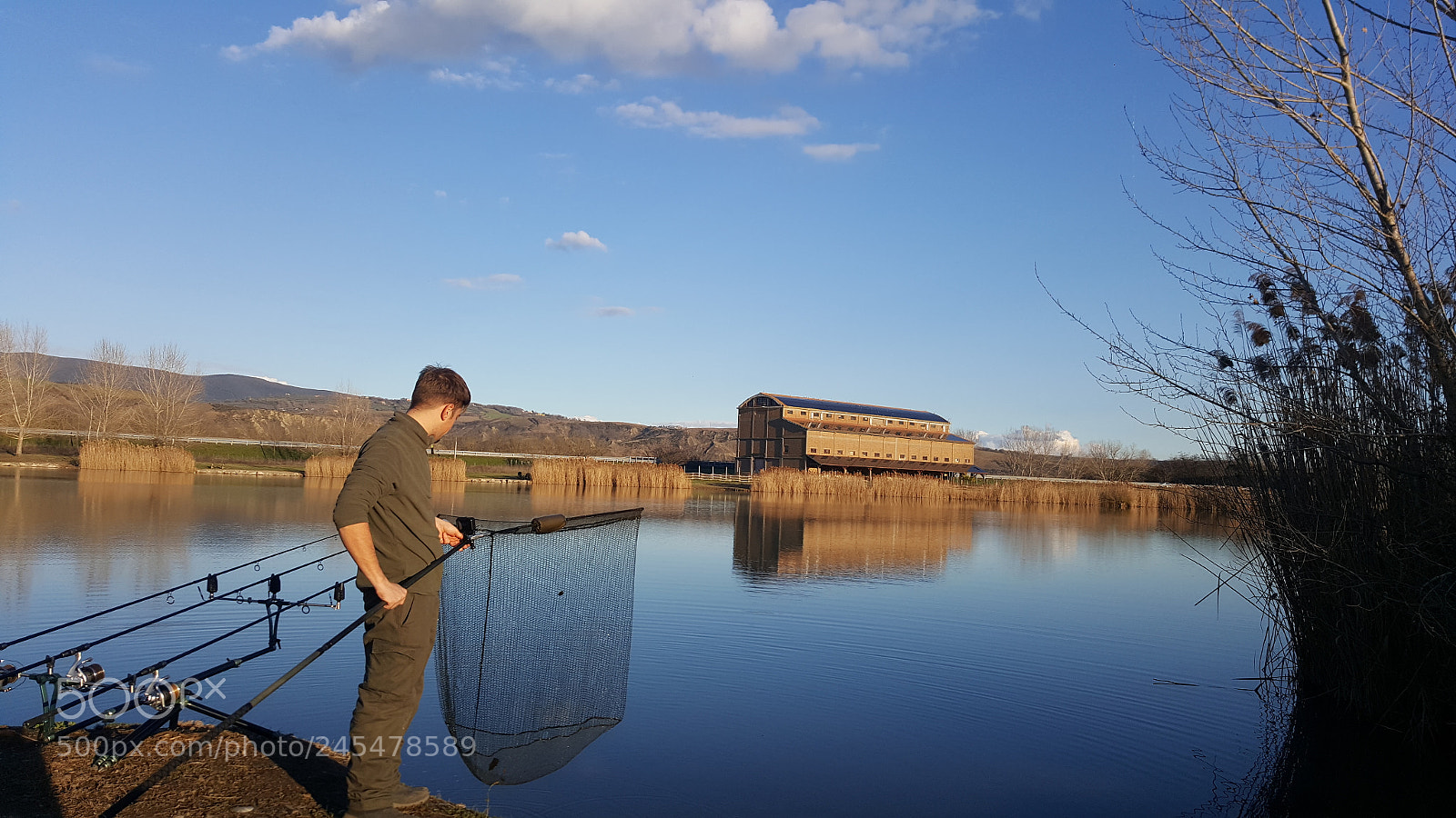 Samsung GALAXY S6 edge sample photo. Fisherman photography